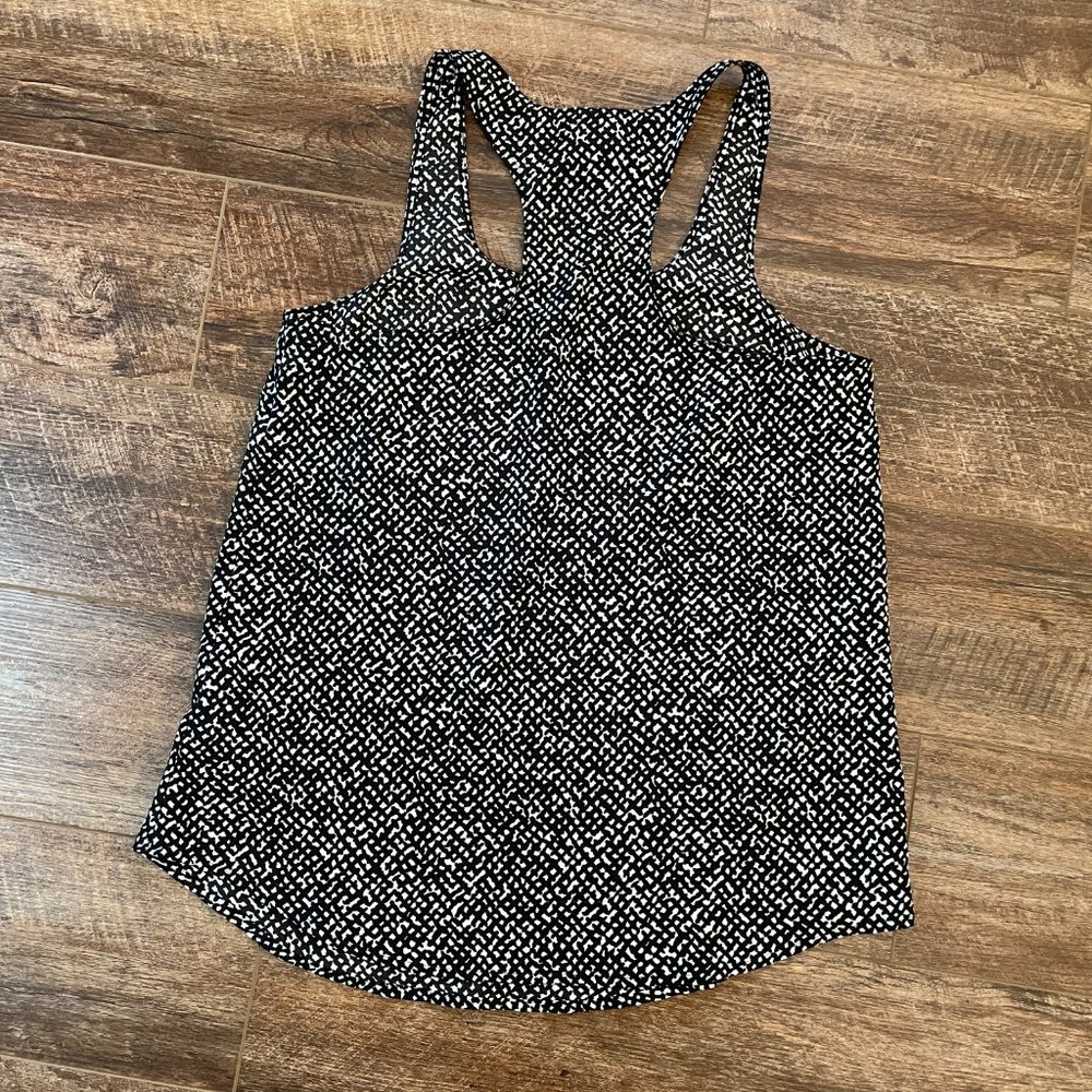 Mossimo Black & White XS Racerback Tank Top - Picture 4 of 5